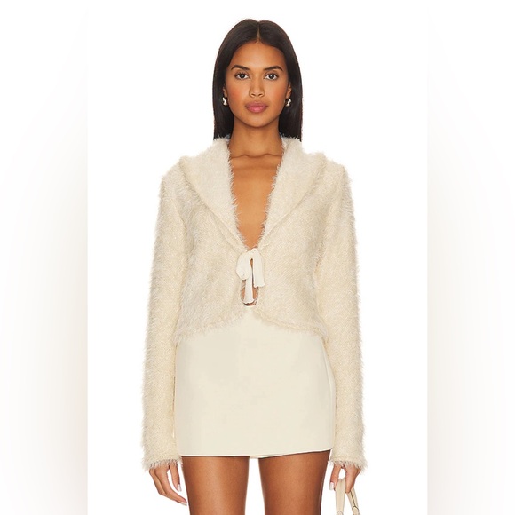 𝓯𝓹 Free People ~ Mina Cardi in Champagne - Picture 3 of 15